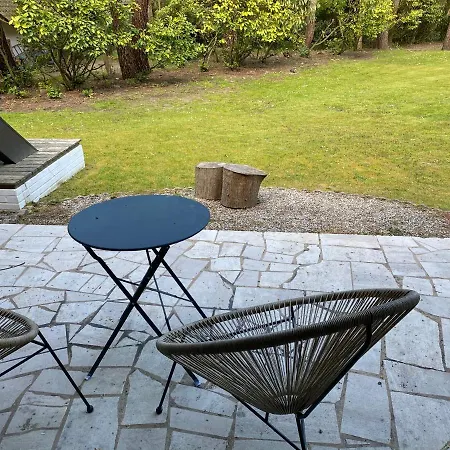 בית הארחה Palmiers Avec Salle De Bains Et Mini Kitchenette Le Touquet